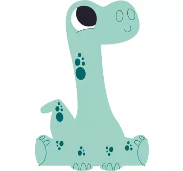 Naljepnica za djecu veseli pokretni dinosaur - TenStickers