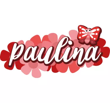Naljepnica s prilagođenim dizajnom leptira - TenStickers