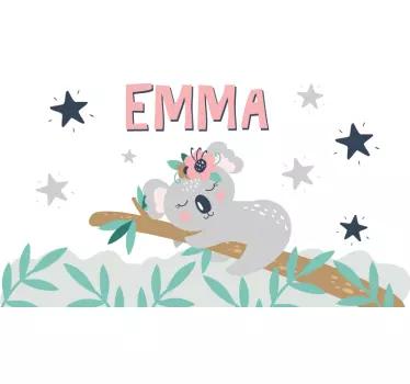 Naljepnica za bebu koala san - TenStickers
