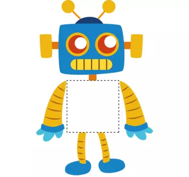 Naljepnica za prebacivanje djece robota - TenStickers