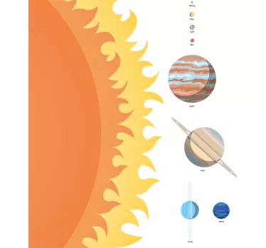 Solarni sustav za skaliranje zidnih naljepnica - TenStickers