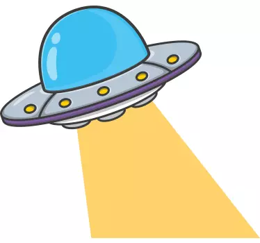 Naljepnice Prostor kabecer OVNI-a - TenStickers