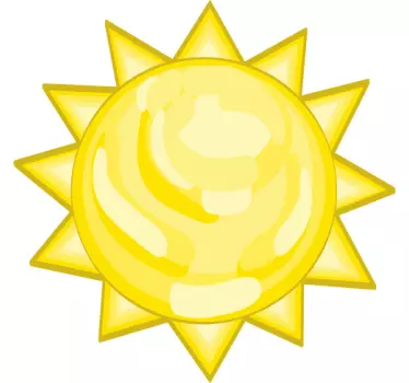 Djeca naljepnice sunce - TenStickers