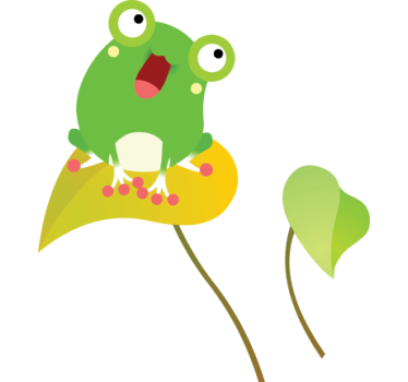 Djeca pjevaju naljepnicu zida žabe - TenStickers