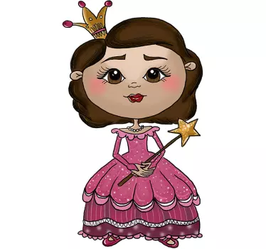 Naljepnica mala princeza za djecu - TenStickers