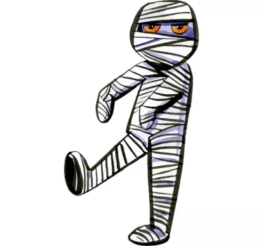 Naljepnica mumija na zidu - TenStickers