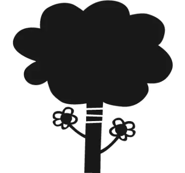 Naljepnica na drvenoj ploči - TenStickers