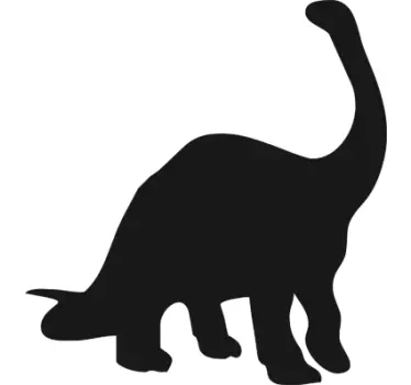 Naljepnica na ploči diplodocus dinosaura - TenStickers