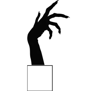 Naljepnica s prekidačem za zombi ručno svjetlo - TenStickers
