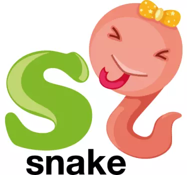 Naljepnica s slovima za djecu - TenStickers