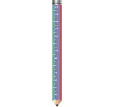 Naljepnica s visinom školskog djeteta - TenStickers