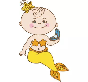 Naljepnica za dječje sirene - TenStickers