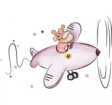 Naljepnica za djecu, mali miš - TenStickers
