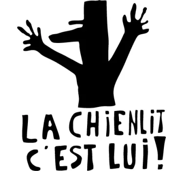 Naljepnica za djecu pas je on! - TenStickers