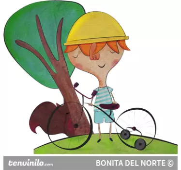 Naljepnica za djecu razigrani dječji štand - TenStickers