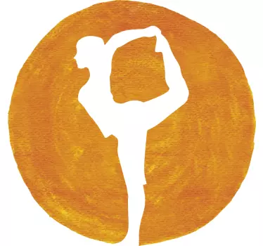 Naljepnica za djecu s crtežima joga poza - TenStickers
