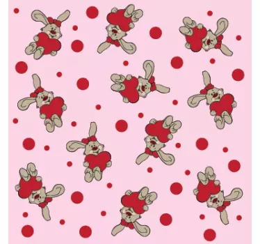 Naljepnica za djecu s motivom slatkog zeca - TenStickers