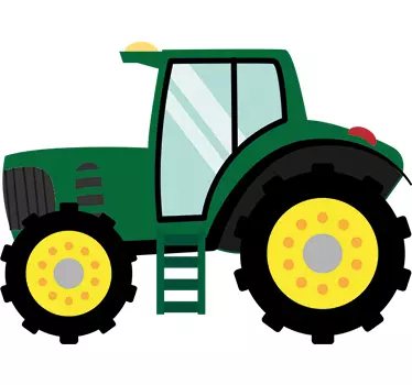 Naljepnica za djecu traktor - TenStickers