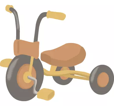 Naljepnica za djecu tricikl - TenStickers