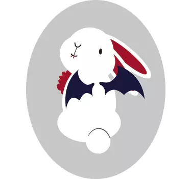 Naljepnica zid zidova za zeko - TenStickers
