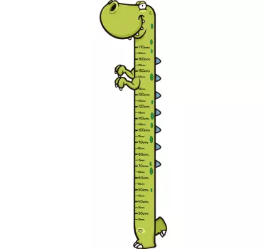 Naljepnica zida tablice t-rex visine - TenStickers