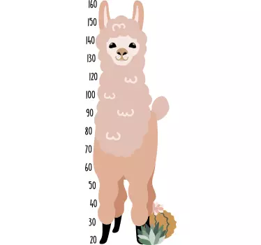 Naljepnica zida tablice visine lame - TenStickers