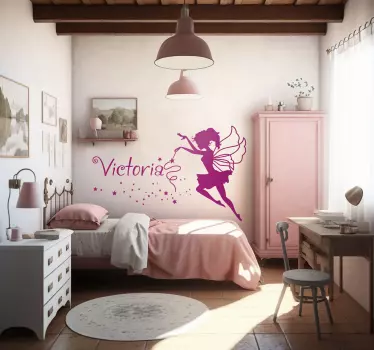 Personalizirano ime naljepnica zidnih naljepnica - TenStickers