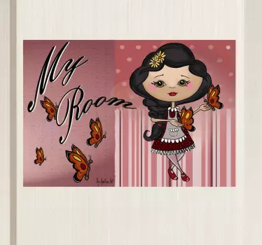 Djeca naljepnica moja soba - TenStickers