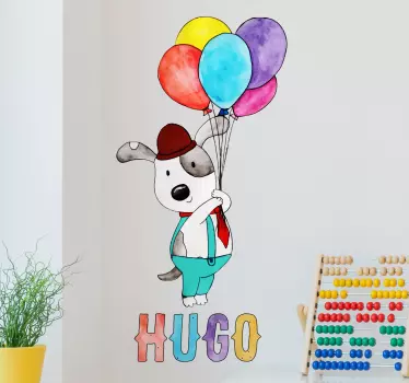 Dječja zidna naljepnica prilagodljiva za pse - TenStickers