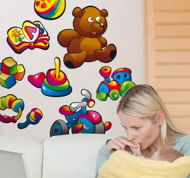 Dječje naljepnice za kolekciju igračaka - TenStickers