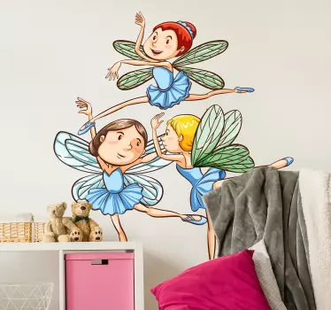 Dječje vile fantasy decal - TenStickers
