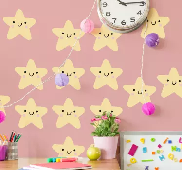 Dojenačke zvijezde prostorne naljepnice - TenStickers
