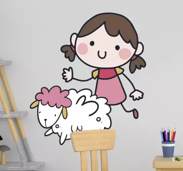Heidi bajka zidni naljepnica - TenStickers