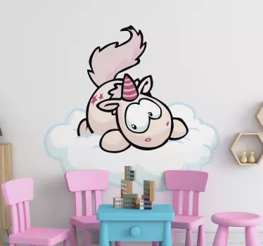 Jednorog fantasy decal - TenStickers