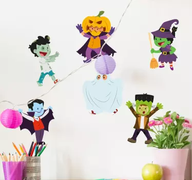 Mali likovi za halloween - TenStickers