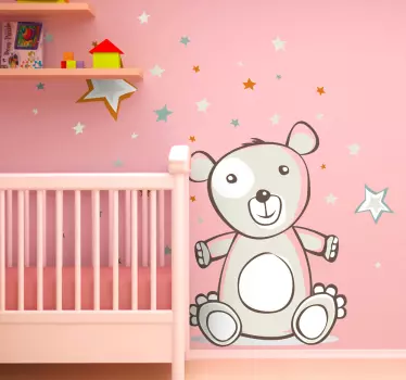 Medo zvijezda zid naljepnica - TenStickers