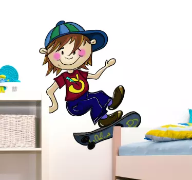 Mlade skitnice djeca naljepnica - TenStickers