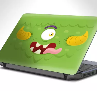 Monster laptop kože za djecu - TenStickers