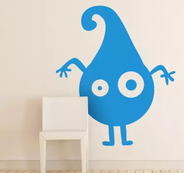 Naljepnica čudovišne vode - TenStickers