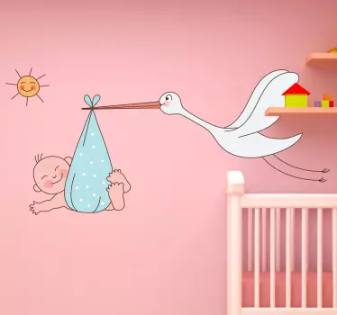 Naljepnica koja nosi naljepnicu za djecu - TenStickers