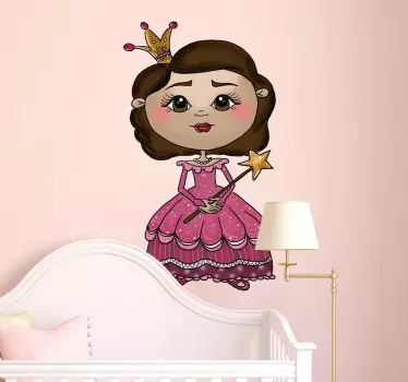 Naljepnica mala princeza za djecu - TenStickers