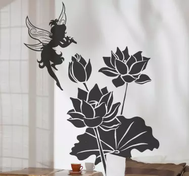 Naljepnica očaravajuća vilinska flora - TenStickers