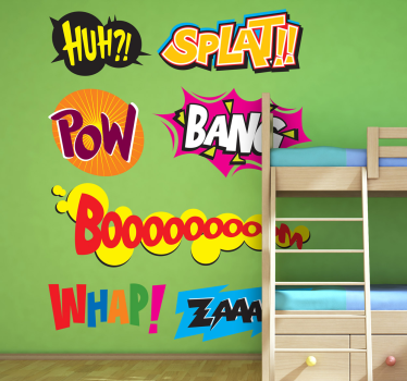 Naljepnica onomatopeja za djecu - TenStickers