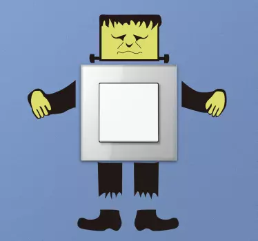 Naljepnica prekidača za svjetlo monster switch - TenStickers