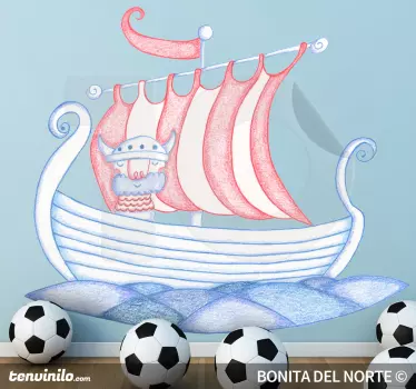 Naljepnica s broda viking - TenStickers