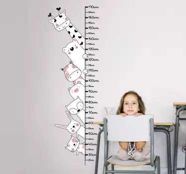 Naljepnica s divlje životinje metar visine - TenStickers