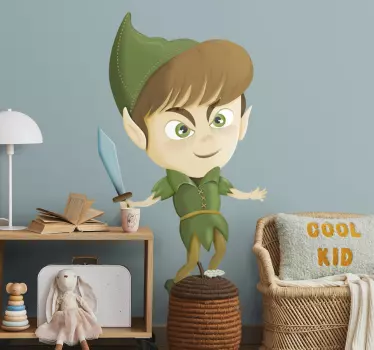 Naljepnica s djecom peter pan - TenStickers