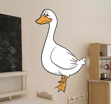 Naljepnica sa zidom od guske - TenStickers