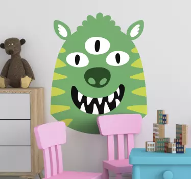 Naljepnica sretna čudovišta djeca - TenStickers