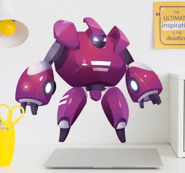 Naljepnica tapeta za anime robota - TenStickers